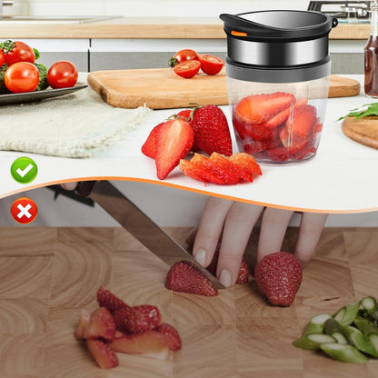 Fruit Slicer - Vegetable Slicer - Fruit Divider - Strawberry Slicer - Banana Slicer - Date Slicer - Egg Slicer - BPA-Free - Kitchen Slicer - Fruit Cutter - Fruit Chopper - Manual Chopper - Suitable for Strawberries/Bananas/Red Dates/Eggs - Image 3