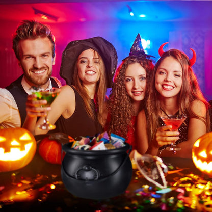 Halloween - Creative witch's cauldron - Treat buckets - witch's cooking pot - halloween bucket - Spooky candy - Treat - Candy - Decoration - Ornamentation - Halloween Decoration - for /Carnival /Party /Holiday /Halloween /Christmas（No candy） - Image 5