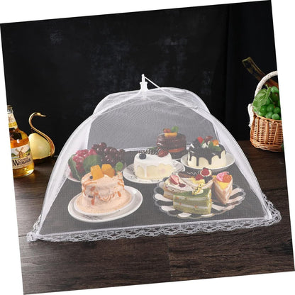 Fly Covers - Foldable Fly Covers 2 Pieces - Fly Cover - Flystopper - Foodcover - Pop Up Insect Net - Fly Covers/Insect Covers - For Barbecues, Picnics and Indoors - Protection Against Flies and Wasps - 35 x 35 x 22 cm - Image 4