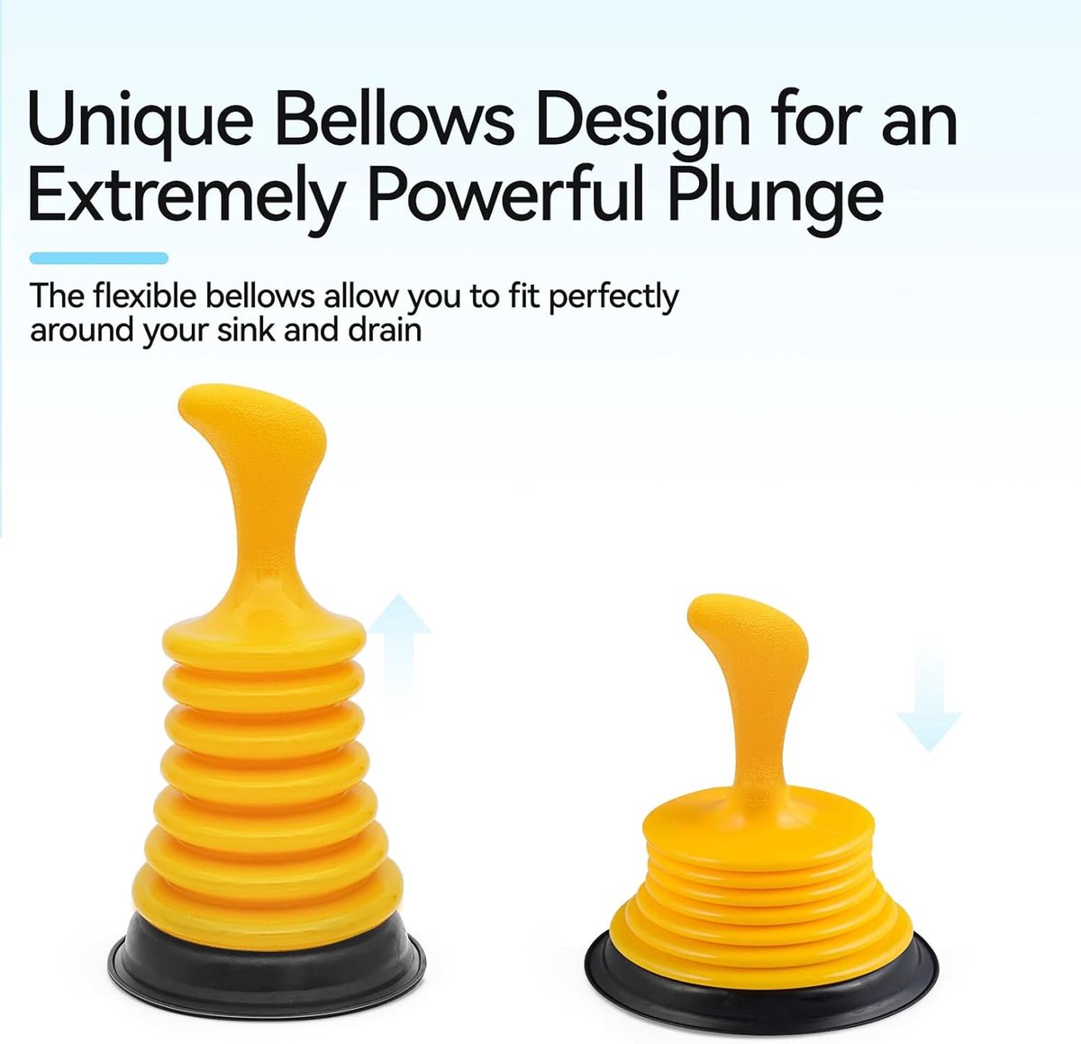 Drain Cleaner - Professional Multifunctional Sink Unclogger - Very Effective Toilet Unclogger - High Quality Drain Unclogger - Toilet Unclogger - Plunger - Unclogging Snake - Eco-Friendly - For Toilet, Sink, Shower, Kitchen - Image 5