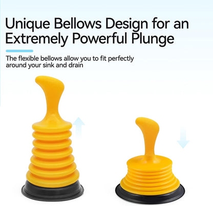Drain Cleaner - Professional Multifunctional Sink Unclogger - Very Effective Toilet Unclogger - High Quality Drain Unclogger - Toilet Unclogger - Plunger - Unclogging Snake - Eco-Friendly - For Toilet, Sink, Shower, Kitchen - Image 5