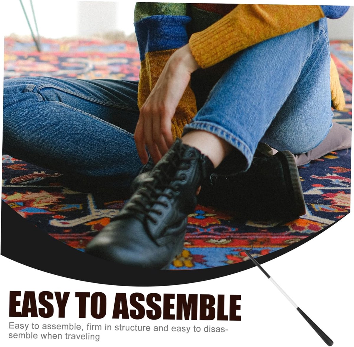 Sock Aid - Professional Sock Aid - Practical Sock Aid - Efficient Shoe Aid - Easy Sock Aid - Universal - for rehabilitation patients, pregnant women, the elderly - Image 5
