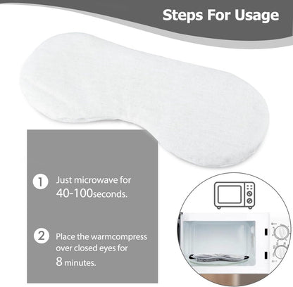 Luxury Sleep Mask - Memory Foam Sleep Mask - Steam Eye Mask - Blackout Eye Mask - Soothes the eyes - Adjustable - Blindfold - Silky Soft - Anti-Wrinkle - Ergonomic - Women and Men - Image 5