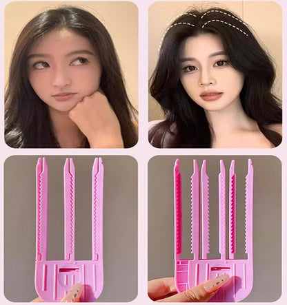 Hairdresser Hair Clips - Hair Root Clip - Sectioning Clip - Hair Clip with Artifact - Hair Root Hair Clip - Hairpin Without Traces - High Skull Top Fixed Forehead Hairpin Create Swollen Hair Roots - Pink - 2 Pieces - Image 5