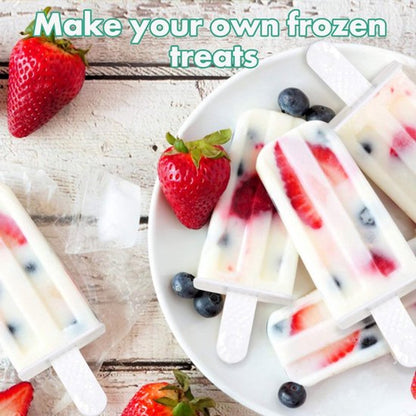 Ice Pop Molds - Ice Lolly Mold - BPA-Free - Silicone Ice Lolly Molds - 12 Ice Lolly Molds - Silicone Ice Lolly Molds - Homemade Ice Pop Mold - Ice Lolly - Reusable - Dishwasher Safe - -40 To 240 °C - Image 5
