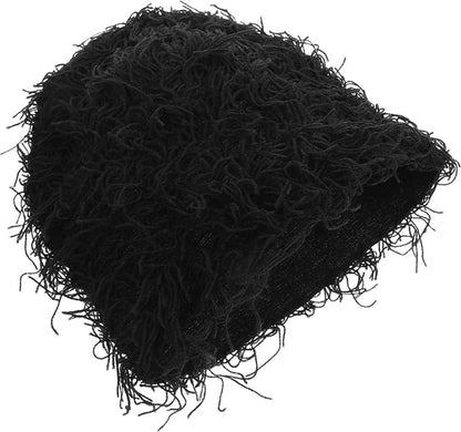 Beanie - Warm Hat - Cuffed Beanie - Premium Knitted Hat - Winter Sports Hat - Sports & Daily Use - Men & Women - Good Moisture Wicking - One Size - Black - Image 5