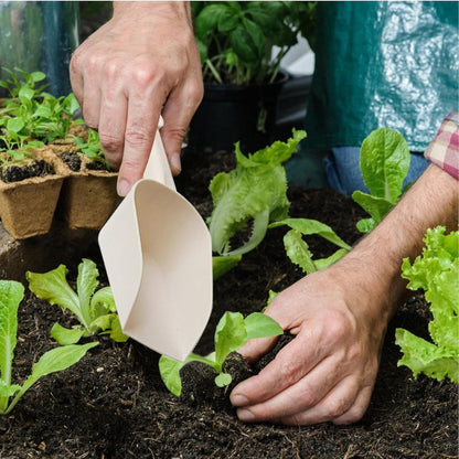 Garden trowel - planting trowel - plastic - Multi-purpose trowel - Ergonomic Stainless Steel Garden Trowel - Small Planting Trowel - Deep Bottom - Small Garden Trowel - Hand Trowel - Garden Tool - 28.5×7.5 cm - Image 3