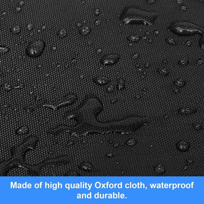 Waterproof sandbox cover - 150x150x20cm - with drawstring - Oxford cloth - Suitable for sandbox, swimming pool, patio, garden, square - suitable for protecting children's toys - black - Image 2