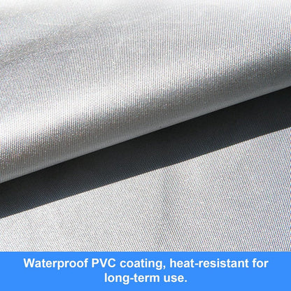 Waterproof sandbox cover - 150x150x20cm - with drawstring - Oxford cloth - Suitable for sandbox, swimming pool, patio, garden, square - suitable for protecting children's toys - black - Image 3