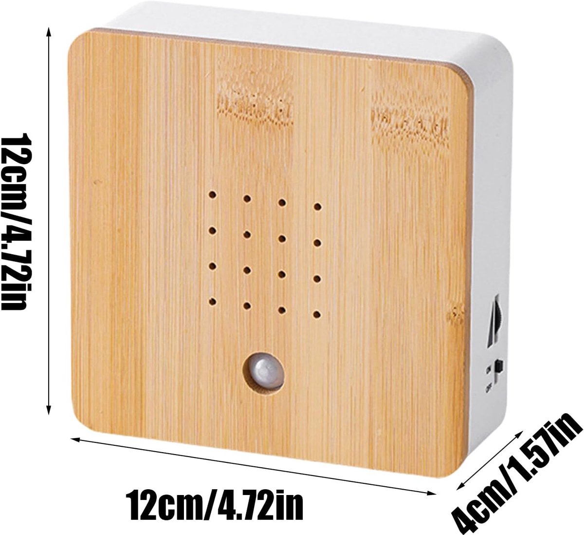 Birdhouse With Sound - Bird Sound House - Bird Sound Box - Zwitscher Box for Toilet or Bathroom - Natural Sound Box - Motion Detector - Bird Tweet - Natural Sound Box - Music Box - Image 5