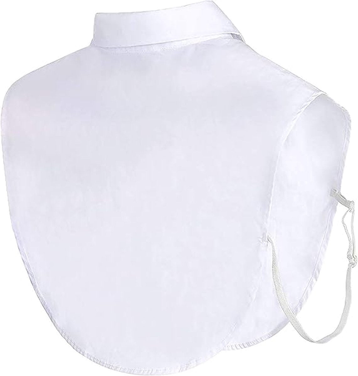 2 pieces - Women's Shirt Collar - Shirt Collar - Detachable Collar - Small Shirt Collar - Faux Detachable Collar - Detachable Pointed Collar - Small Collar - Pointed Collar - Shirt Replacement - Blouse - Adjustable - One Size - White, Black - Image 4