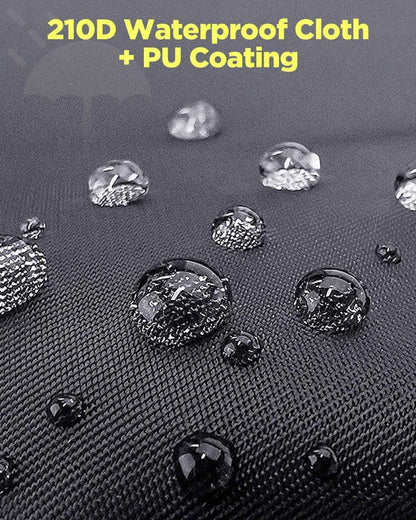 Dryer Cover - Protective Cover - Rotating Clothesline Cover Waterproof Fabric - 165x16x16 cm - Universal Dryer Cover - Heavy Duty Rotating Clothesline Cover with Zipper - Protective Weatherproof Cover for Garden Dryer and Drying Rack - Black - Image 5
