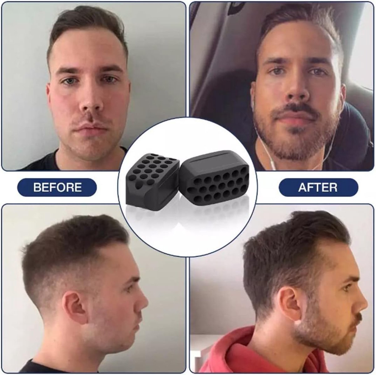 Jaw Trainer - 6 Piece Jawline Trainer - Jaw Training Balls - Jawline Trainer - Jaw Muscle Trainer - Face Trainer - Jaw Exercise - Slim Jawline - Mouth Exercise - Jaw Exercise for Men and Women - Facial Beauty Tool - Image 4
