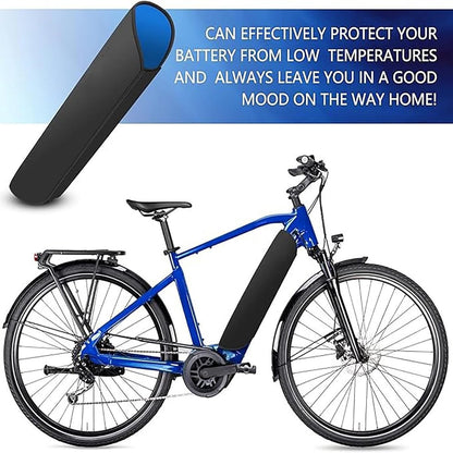 E-Bike Battery Protective Cover - 2 Pieces - Waterproof E-bike Battery Cover - Integrated Battery Cover - Bicycle Battery Protective Cover - E-bike Cover Accessories - For a Greater Range - Built-in Battery Protection - Extends Lifespan and Durability - B - Image 3