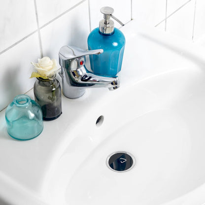 Universal Bath Stopper 4 Pieces - Sink Cap - Drain Stopper - Sink Plug - Plug Stopper - Universal Sink Stopper - Rubber Sink Plug with Hanging Ring - for Drain Ø 44 to 42 mm - Universal Plugs - For Bathtub, Kitchen, Bathroom - Black - Image 2