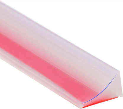 200*2*1.2 cm - Water-repellent strip - shower threshold - bendable waterproof strip - shower seal - kitchen accessories - bathroom accessories - for glass walls, shower floors, kitchen countertops - transparent