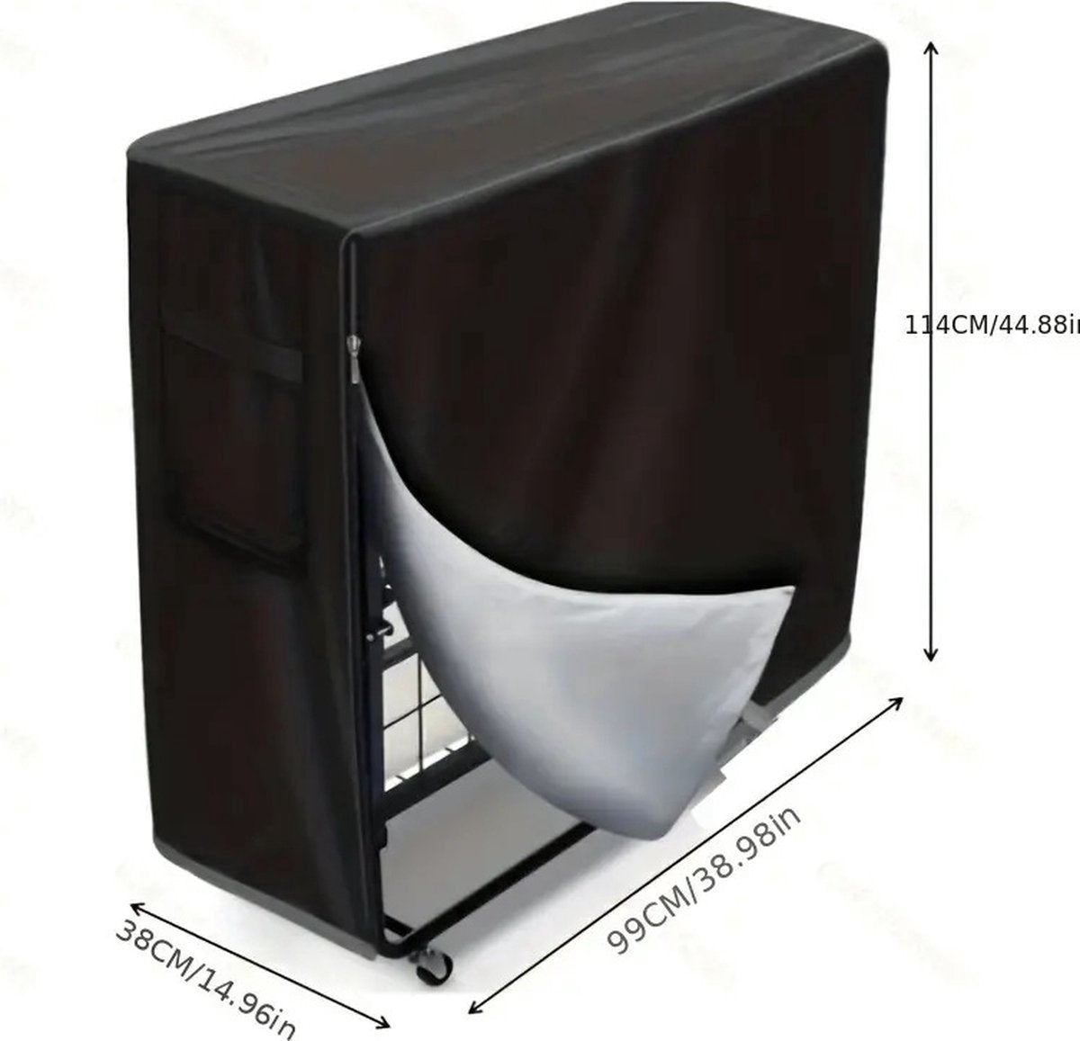 Foldable bed cover - waterproof - 1 piece - 99 x 38 x 114 cm - Image 5