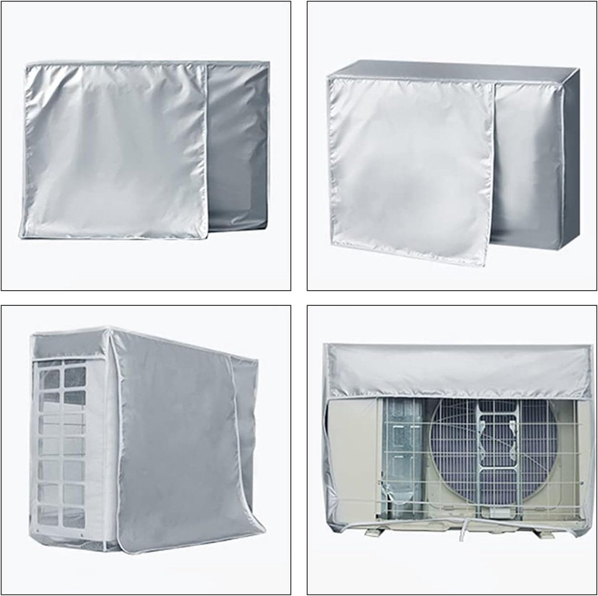 Air Conditioner Cover - Air Conditioner Cover Outdoor Unit - Outdoor Winter Cover - Dustproof - Frost-Resistant - Air Conditioning Covers - Air Conditioner Cover - Durable and Waterproof - Air Conditioner Protective Cover - Universal Air Conditioner Prote - Image 2