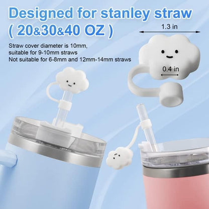 Bottle Caps - 3 Pieces - Straw Lid - Straw Sleeve - Suitable for Stanley Cup Accessories - Image 4