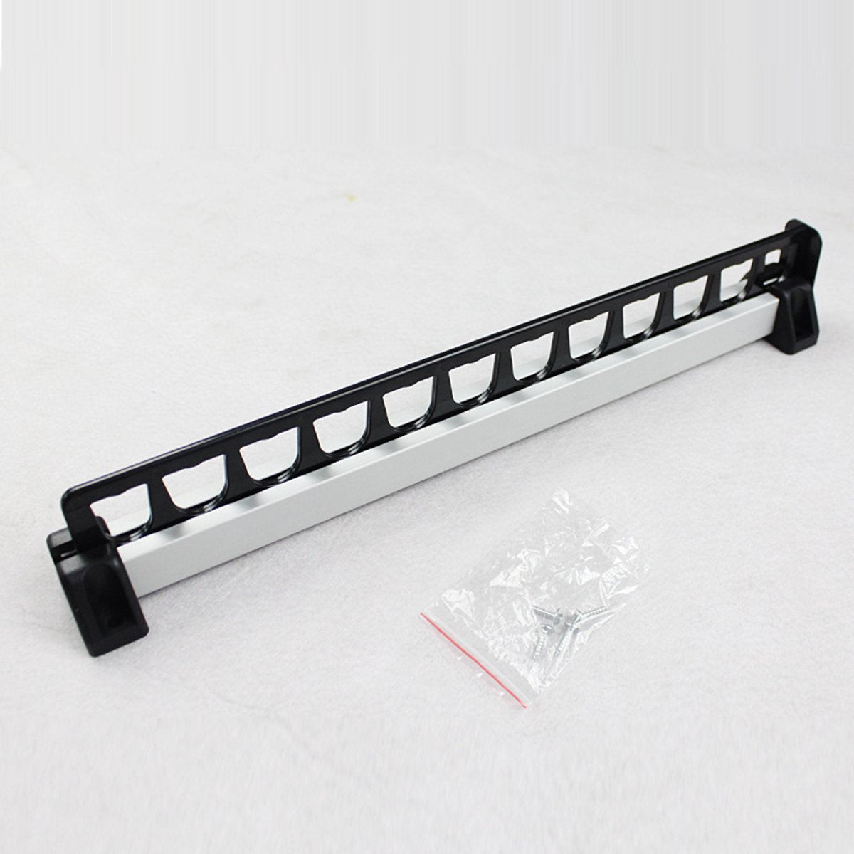 Extendable Clothes Rail - Adjustable Clothes Rail - Telescopic Extendable Clothes Rack - Extendable Clothes Rail - Adjustable Clothes Rail - Clothes Hanger - Metal Wardrobe Rail - Wardrobe Rack - extendable clothes rail - 315*42*50 mm - black - Image 3