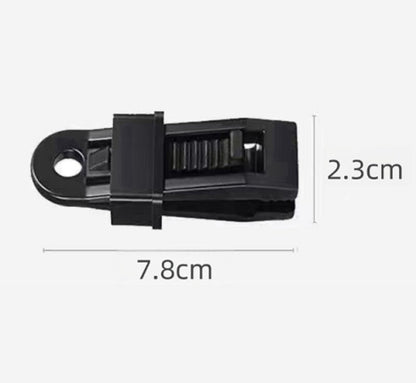 20 pieces - Tent clamps - Tarpaulin clips - Tent clip - tent clip awning clip - camping awning clip - crocodile clips - tarpaulin clip tarpaulin clip - for swimming pools, canopies, caravan awnings, car covers, outdoor tents, canopies and covers - 7.8*2.3 - Image 5