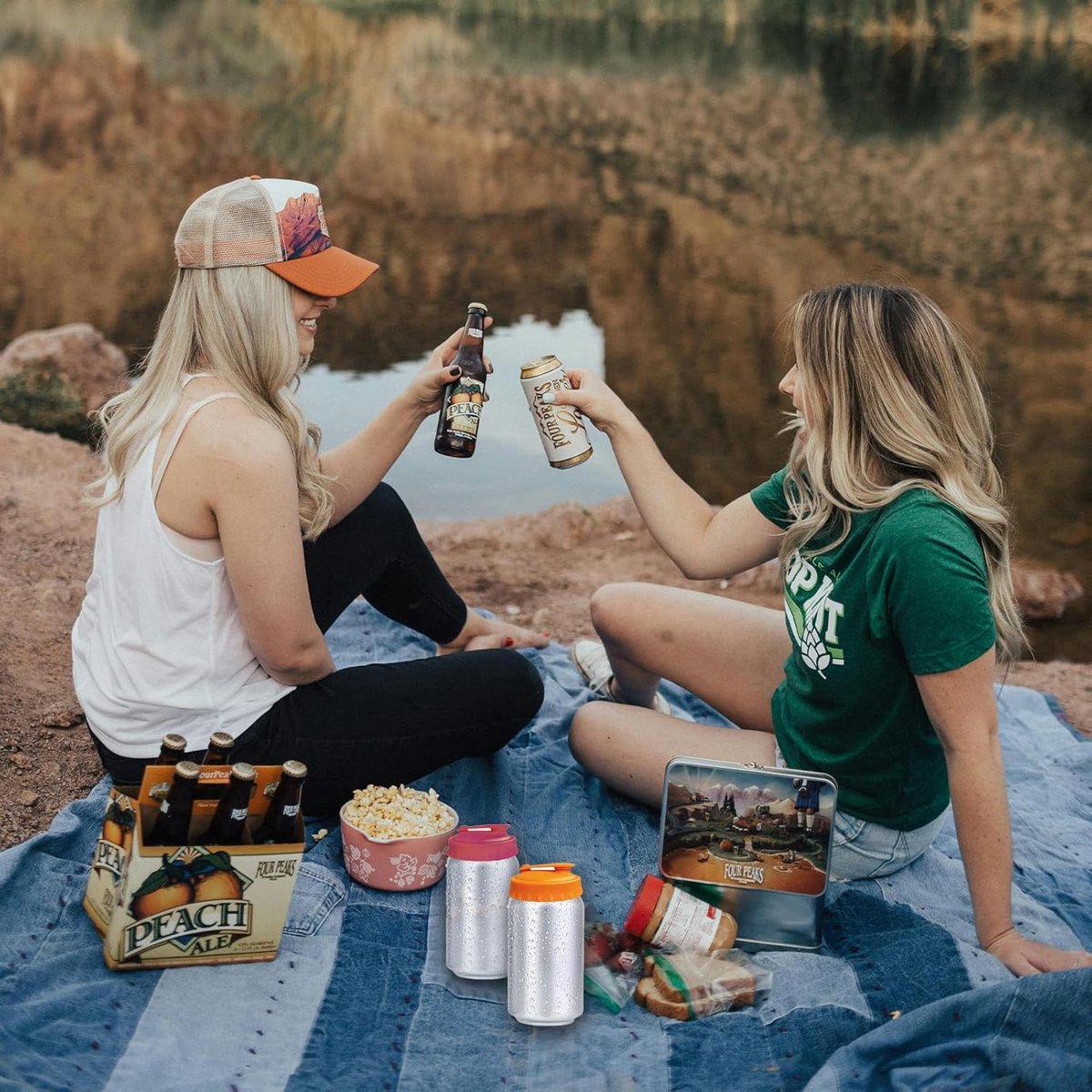 Can Cover - 6 Pieces - Silicone Soda Cans - Can Closer - Silicone Can Lids - Drink Protector - Dust and Spill Anti - Insect Anti - Easy to Clean - Reusable - Fits All Cans - Freshness Cap - 6 Colors - Image 2