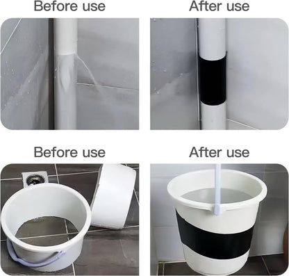 2 pieces - 1.5 m*10 cm - waterproof repair tape - for repairing swimming pools, tents and ponds - repair tape - waterproof adhesive tape - leak-proof tape - insulation tape - sealing tape - for pipes, tents, swimming pools - black - Image 3