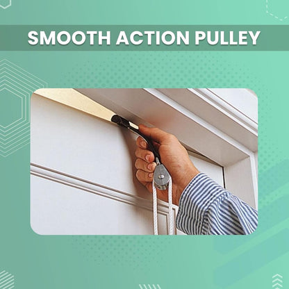Shoulder Trainer - Shoulder Pulley - Shoulder Pulley Hand Support - Shoulder Pulley - Rehabilitation Exercise Device - Suspension Trainer - Shoulder Strap - for frozen shoulder and hand physiotherapy - Relieves Shoulder Pain - Green - Image 2