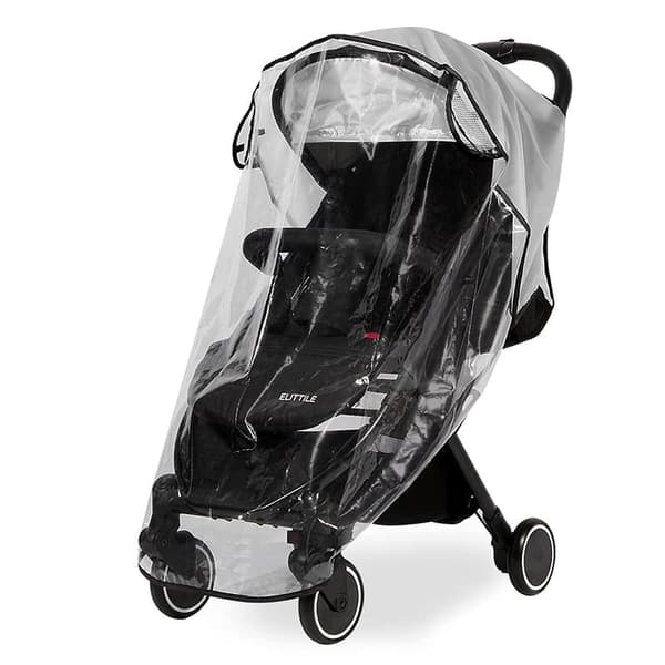 Universal Stroller Rain Cover 5-in-1 Transparent Weather Protection for Infants - Image 5