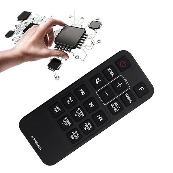 Replacement Remote Control AKB74935621 Compatible with LG Soundbar SJ2 SJ2.AEUSLLK SJ2.DEUSLLK - Image 5