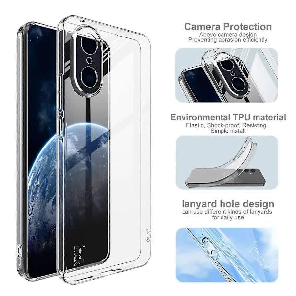 TPU Shockproof Phone Case for OnePlus Nord CE 5G Transparent Slim Design - Image 4