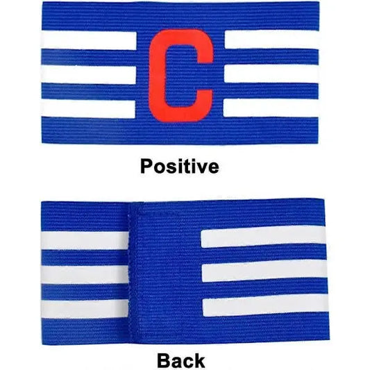 Adjustable Football Captain's Armband 3 pcs Compatible with Football Hockey Rugby for Adults and Youth - Image 2