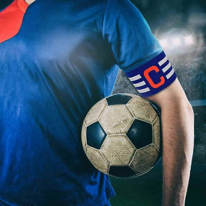 Adjustable Football Captain's Armband 3 pcs Compatible with Football Hockey Rugby for Adults and Youth - Image 4