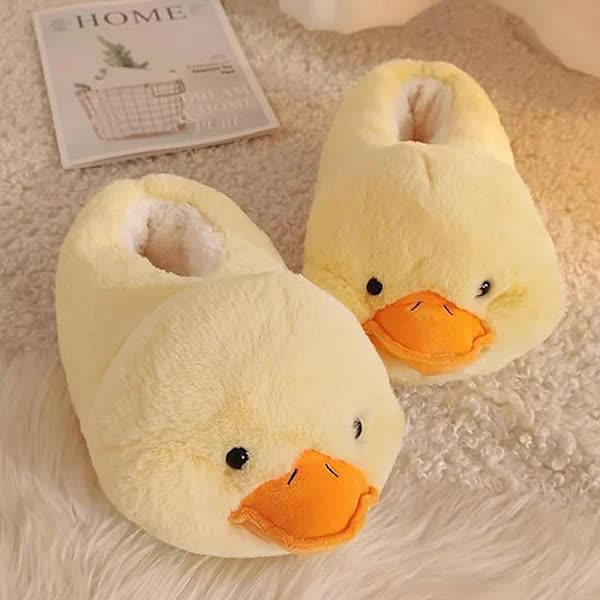 Compatible with Women's Bubble Animal Slippers, Fluffy Duck Shark Lion Dog, Non-Slip Indoor Outdoor, EU Sizes 35-40 - Image 2