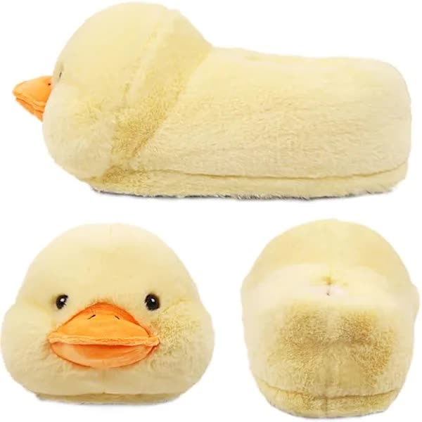Compatible with Women's Bubble Animal Slippers, Fluffy Duck Shark Lion Dog, Non-Slip Indoor Outdoor, EU Sizes 35-40 - Image 3