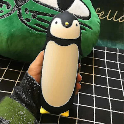 Penguin Stainless Steel Thermos Travel Mug Coffee Tea Vacuum Water Bottle - Image 3