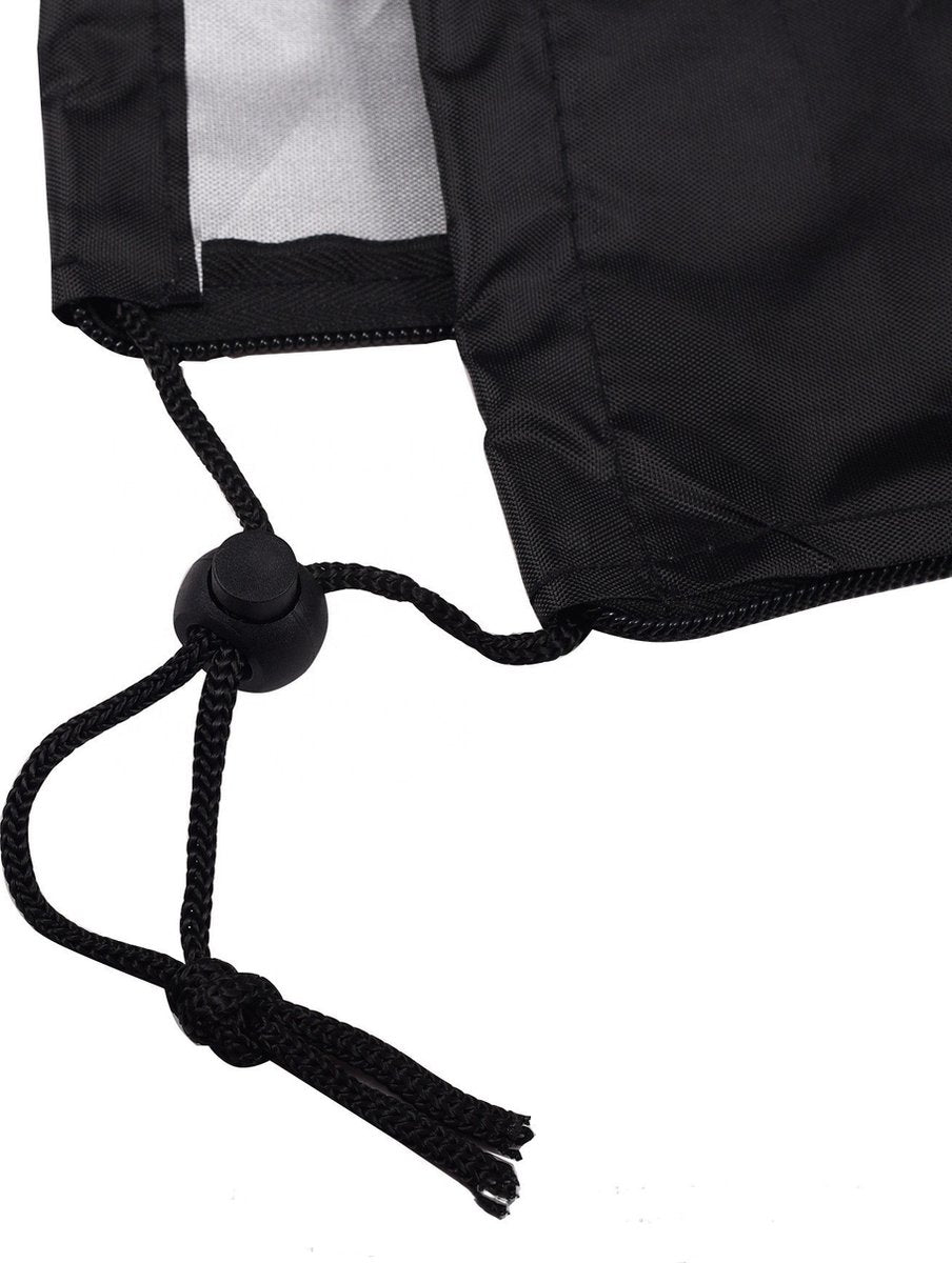Folding Bed Cover - 99 x 38 x 114 cm - Dustproof Folding Bed Cover - Waterproof Protector - Multifunctional Cover - for 38" Single Folding Bed - Universal - 210D Oxford Cloth - Black - Image 6