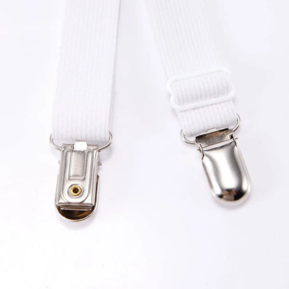 4 pieces - 70-230 cm Sheet tensioners - Sheet clips - Duvet tensioners - Duvet clamps - Bed sheet clamp - Sheet braces - Elastic fitted sheet tensioners - Adjustable - for sheets, ironing board, mattress or sofa - Image 2