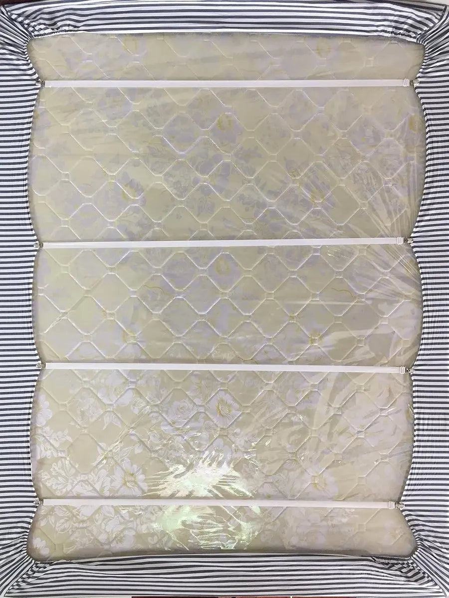 4 pieces - 70-230 cm Sheet tensioners - Sheet clips - Duvet tensioners - Duvet clamps - Bed sheet clamp - Sheet braces - Elastic fitted sheet tensioners - Adjustable - for sheets, ironing board, mattress or sofa - Image 3