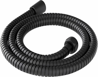 Shower hose - Shower hose - 200 cm - Anti-kink - black - Stainless steel - steel & copper - Bathroom Accessories - Water hose Shower - Home accessories - shower hoses - Flexible - Universal G1/2"