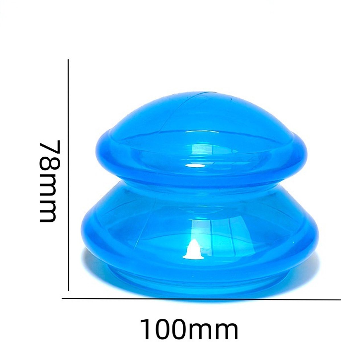 4 pcs Cellulite Cups - Silicone Cups - Cupping Cups - Cupping Set - Cupping For Cellulite - Vacuum Cup - For reducing cellulite anti-aging relieves pain and joints for buttocks, neck, body - Black - Image 5