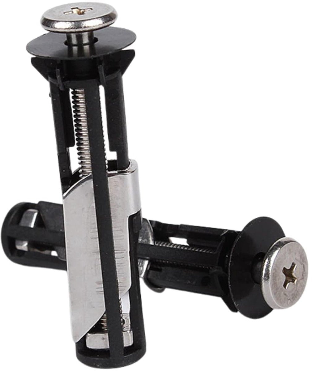 Toilet Seat Hinges - Universal Mounting Kit for Toilet Seats - Toilet Seat Hinge Set - Image 4