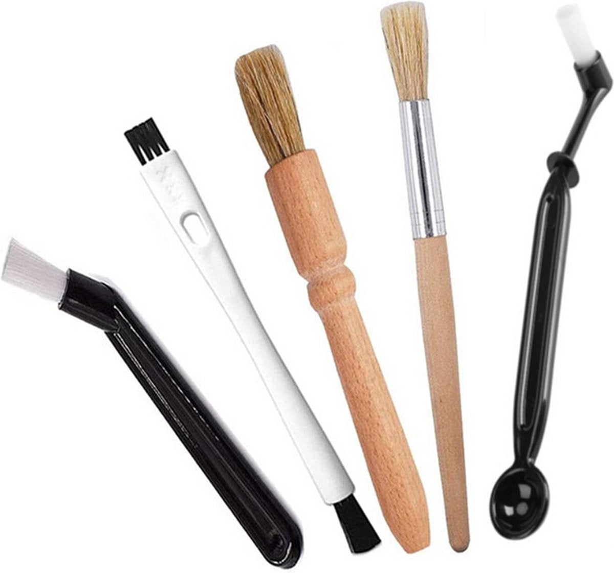 Coffee machine cleaning brush - 15 pieces - barista accessories - cleaning brush set - Cleaning brush for coffee machine - Cleaning brush for coffee spout and milk hose coffee machine - cleaning brush espresso machine - Image 2