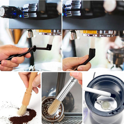Coffee machine cleaning brush - 15 pieces - barista accessories - cleaning brush set - Cleaning brush for coffee machine - Cleaning brush for coffee spout and milk hose coffee machine - cleaning brush espresso machine - Image 4