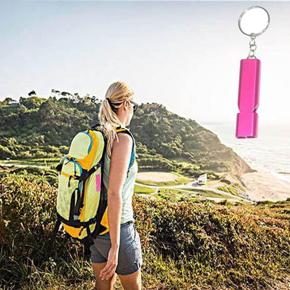 Emergency Whistle - 5 Pieces - Metal Whistle - Alarm Whistle - 120dB - Outdoor Equipment - Dog Whistle - Survival Whistle - Kids Rescue Signaling - Image 2