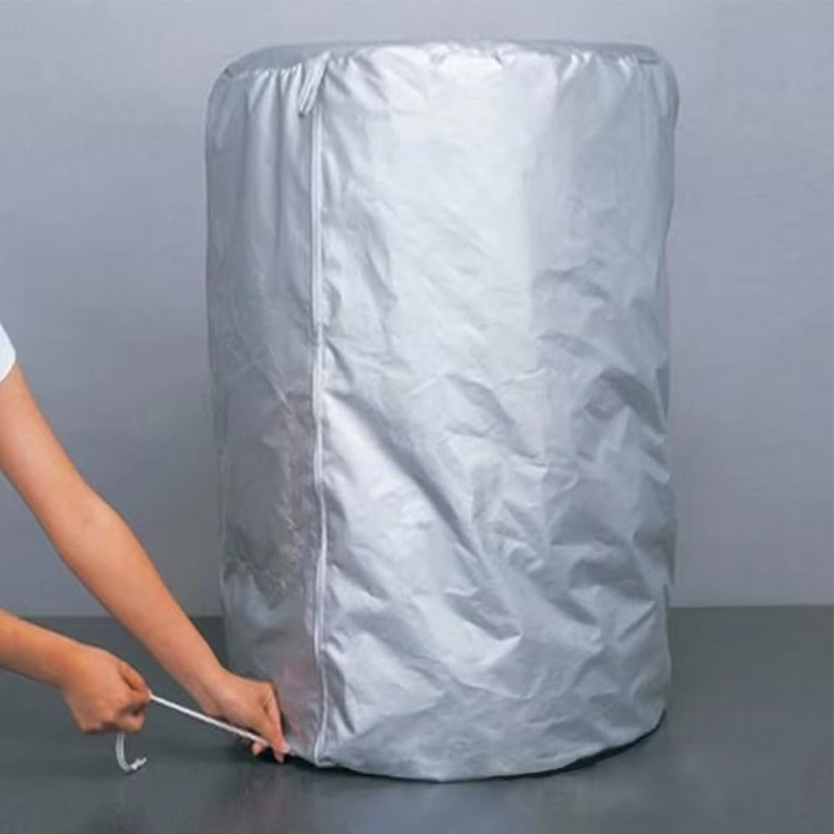 Tire cover - 1 piece - For 4 tires - Tire storage - 420D - 73*110cm - Car tire bag - Cover for car tires - Waterproof - Sun protection - Dustproof - Car tire cover - Winter tire cover - Black - Image 7