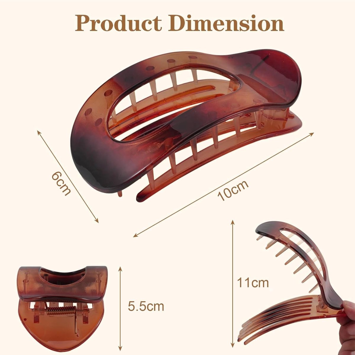 Hair elastic - 4 pieces - Hair accessories - 4 colors - - Image 2