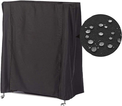 Parrot Cage Cover - Birdcage Cover and Dustproof Covers - Good Night Cover for Parrots - 210D Oxford Cloth - 88*63*120cm - Universal - Blackout - Waterproof - Black - Image 3