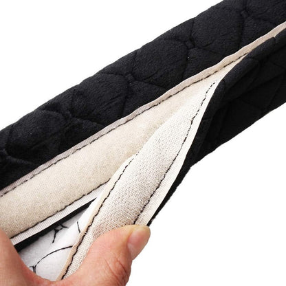 Seat Belt Covers - 4 Pieces - Seat Belt Cushion - Seat Belt Protector - Seat Belt Cover - Shoulder Covers - Car Seat Belt Cover - Shoulder Cover - Car Seat Belt Protector - Universal - Black + Gray - 27cm - Image 2