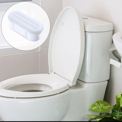 Toilet Seat Buffers - 8 Pieces - Toilet Seat Buffers - Extend Bidet Life - Toilet Seat Buffers - Silent and Soft Closing - Protect Toilet Seat - White - Self-adhesive - TPE, ABS and Plastic - Image 4